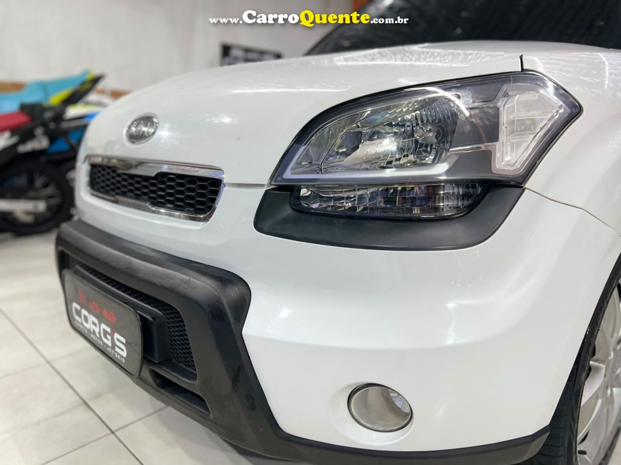 KIA   SOUL 1.6 1.6 16V FLEX AUT.   BRANCO 2012 1.6 GASOLINA - Loja