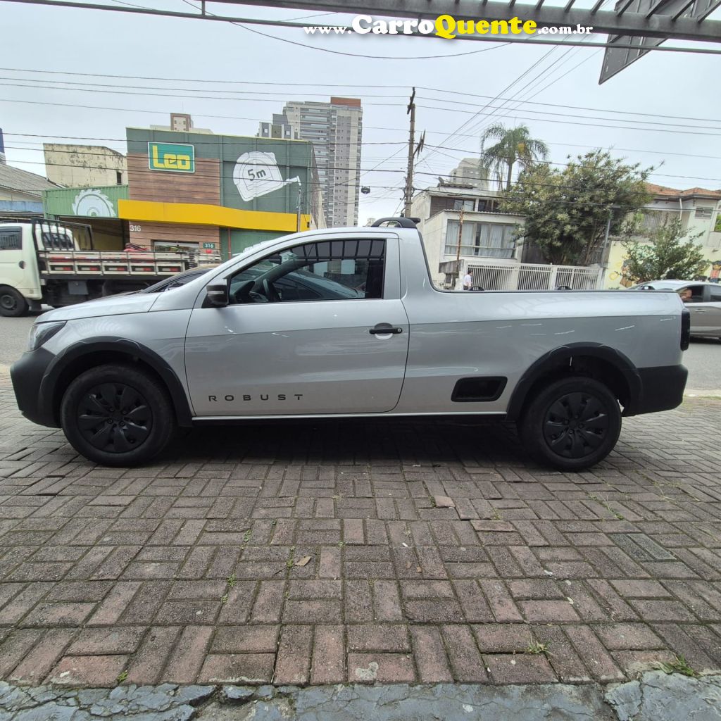 VOLKSWAGEN   SAVEIRO ROBUST 1.6 TOTAL FLEX 16V    PRATA 2026 1.6 FLEX - Loja