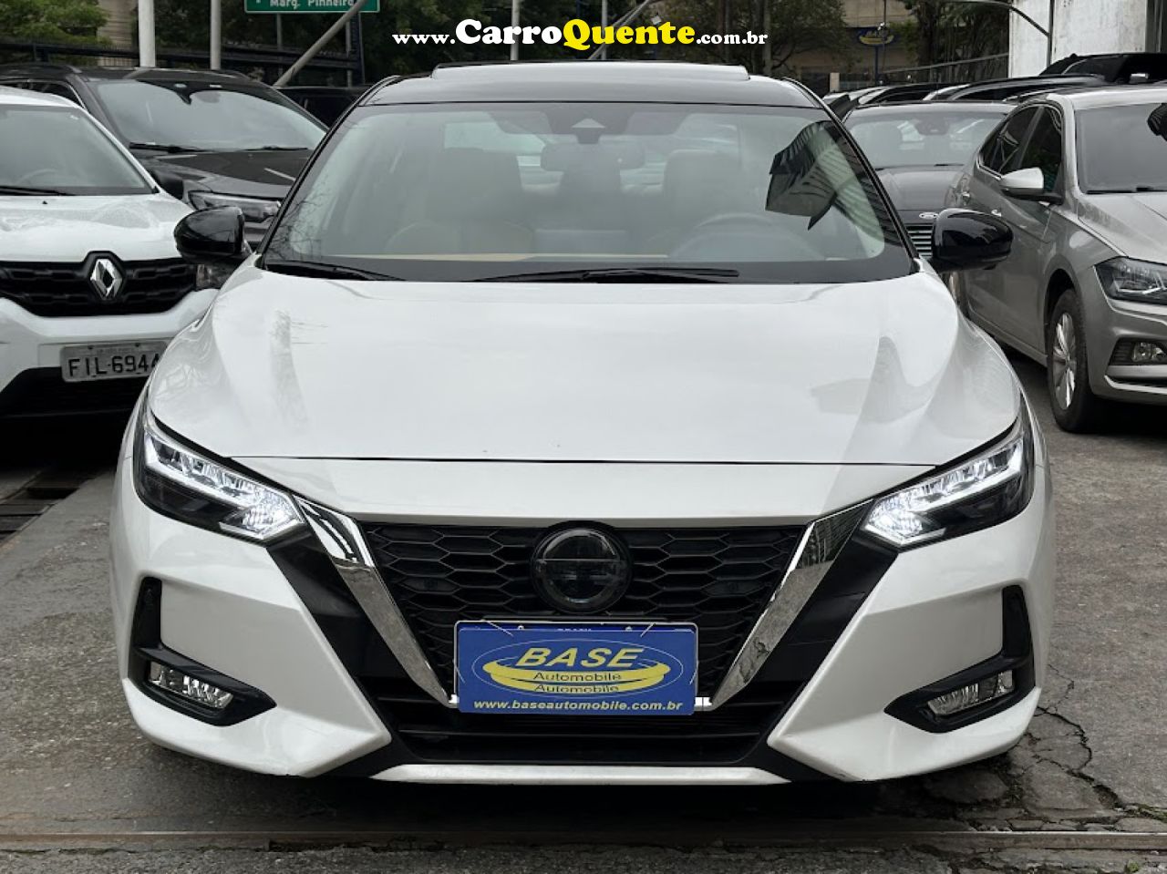 NISSAN   SENTRA EXCLUSIVE 2.0 16V AUT.   BRANCO 2023 2.0 GASOLINA - Loja