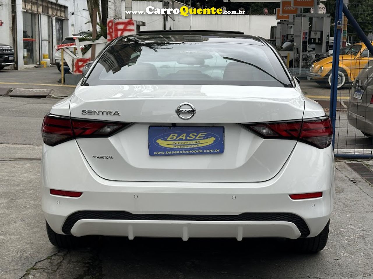 NISSAN   SENTRA EXCLUSIVE 2.0 16V AUT.   BRANCO 2023 2.0 GASOLINA - Loja