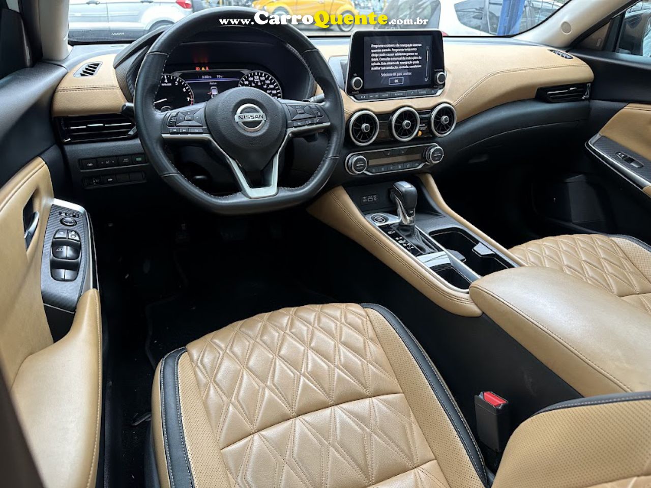 NISSAN   SENTRA EXCLUSIVE 2.0 16V AUT.   BRANCO 2023 2.0 GASOLINA - Loja