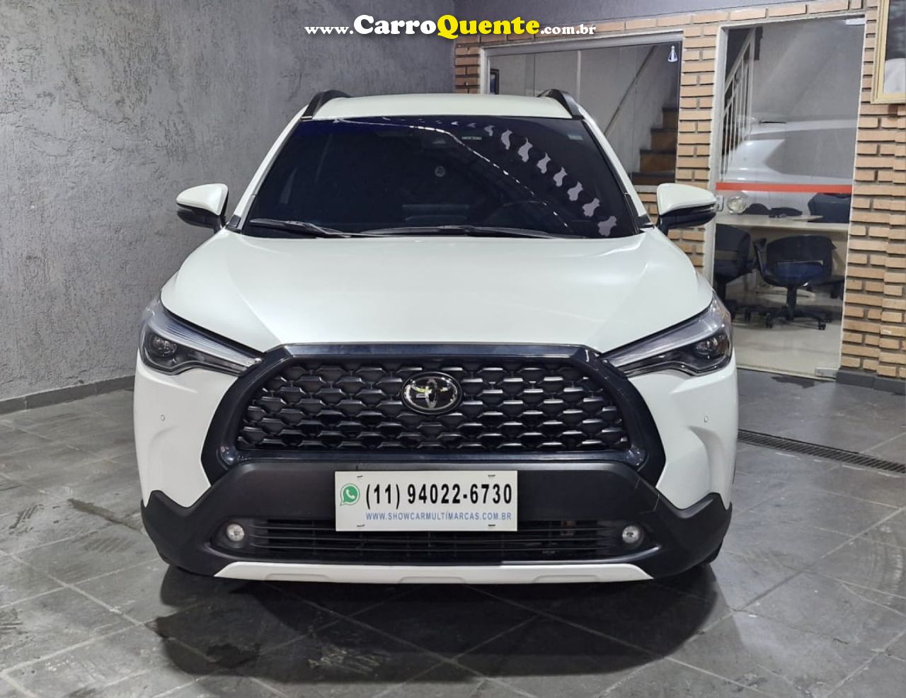 TOYOTA   COROLLA CROSS XRE 2.0 16V FLEX AUT.   BRANCO 2023 2.0 FLEX - Loja