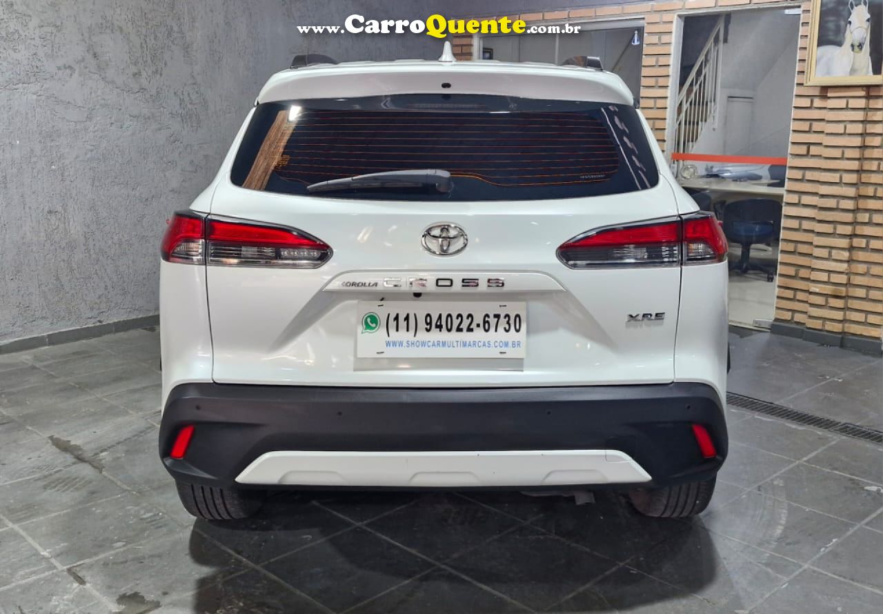 TOYOTA   COROLLA CROSS XRE 2.0 16V FLEX AUT.   BRANCO 2023 2.0 FLEX - Loja