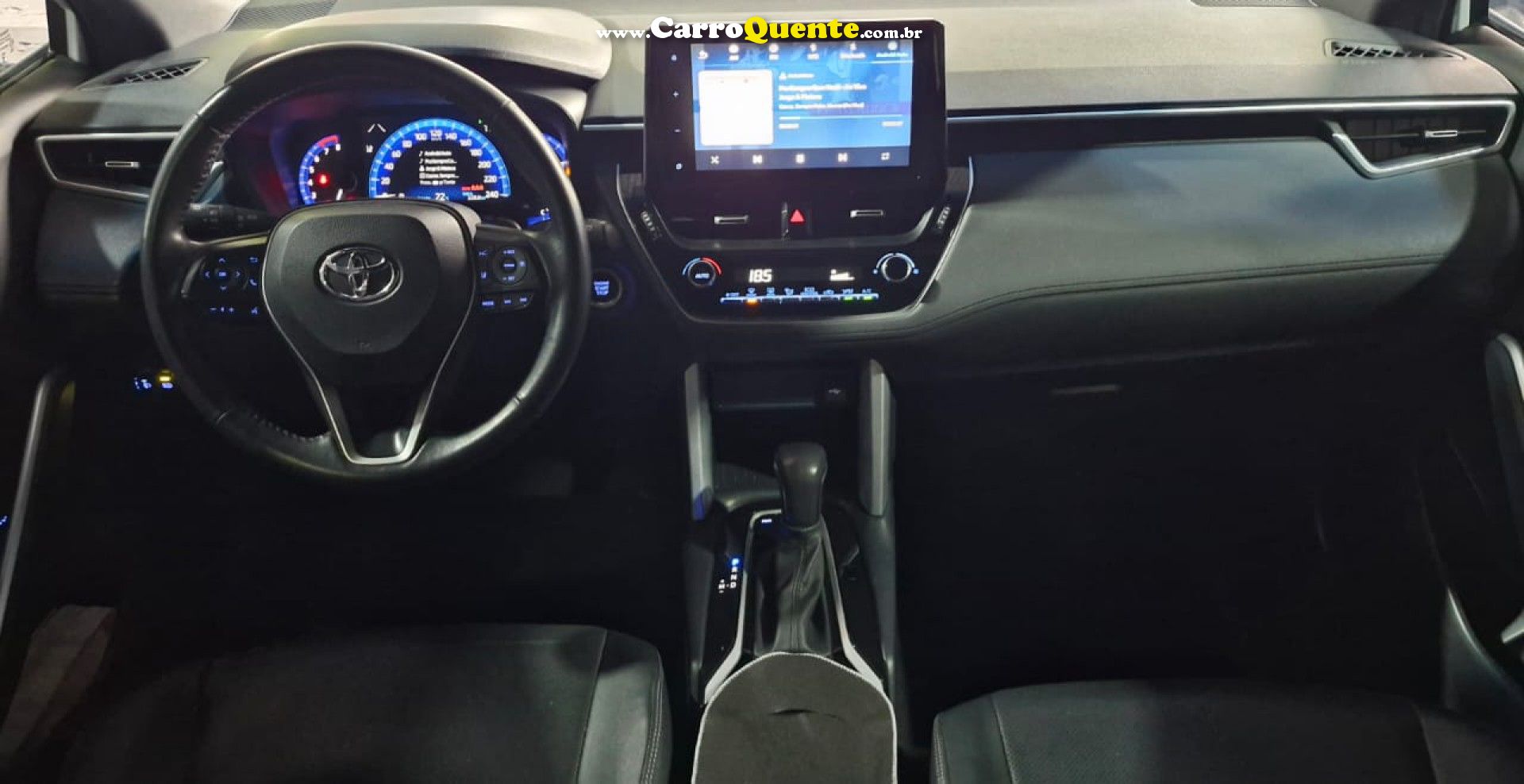 TOYOTA   COROLLA CROSS XRE 2.0 16V FLEX AUT.   BRANCO 2023 2.0 FLEX - Loja
