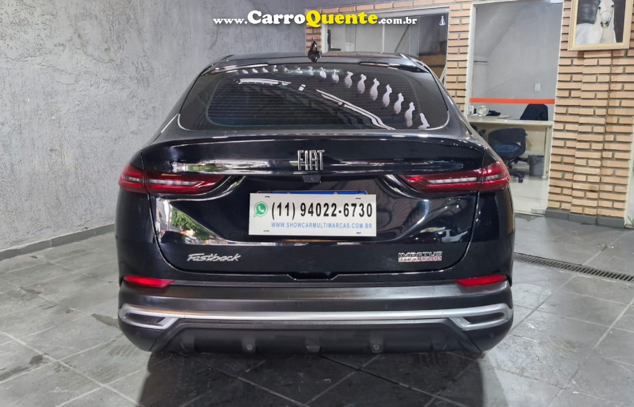FIAT   FASTBACK IMPETUS 1.0 200 T. FLEX AUT   PRETO 2023 1.0 FLEX - Loja