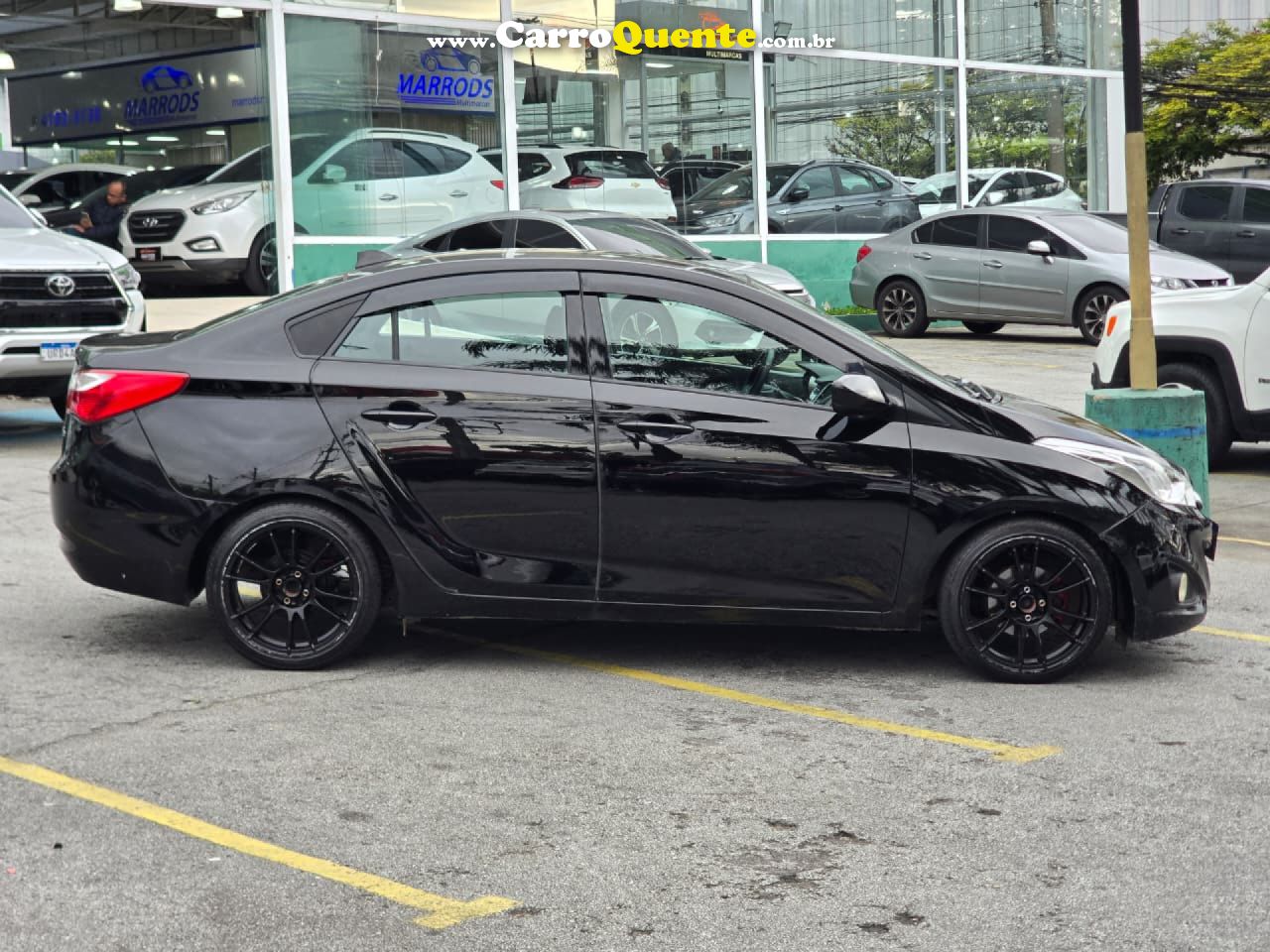 HYUNDAI   HB20S C.PLUSC.STYLE 1.6 FLEX 16V MEC.4P   PRETO 2014 1.6 FLEX - Loja