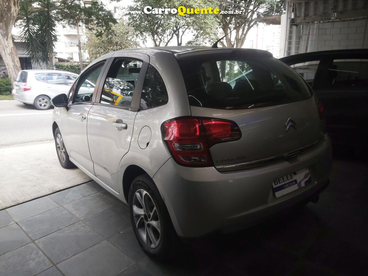 CITROËN   C3 TENDANCE 1.6 VTI FLEX START 16V AUT.   PRATA 2015 1.6 FLEX - Loja