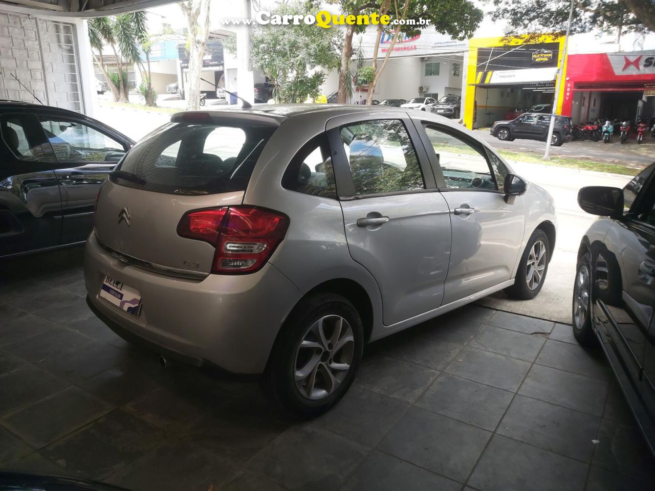 CITROËN   C3 TENDANCE 1.6 VTI FLEX START 16V AUT.   PRATA 2015 1.6 FLEX - Loja