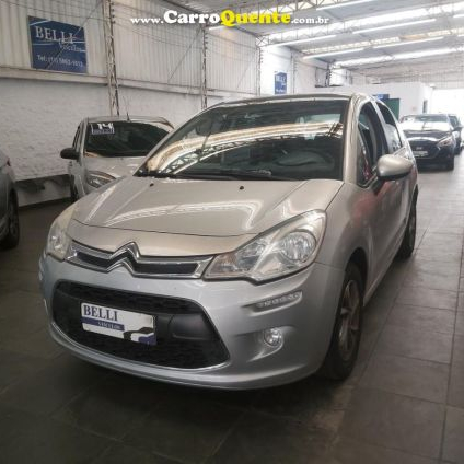 CITROËN   C3 TENDANCE 1.6 VTI FLEX START 16V AUT.   PRATA 2015 1.6 FLEX
