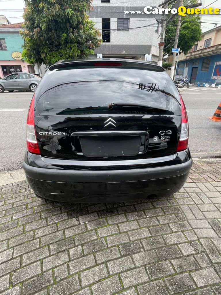 CITROËN   C3 GLX 1.6 1.6 FLEX 16V 5P   PRETO 2008 1.6 FLEX - Loja