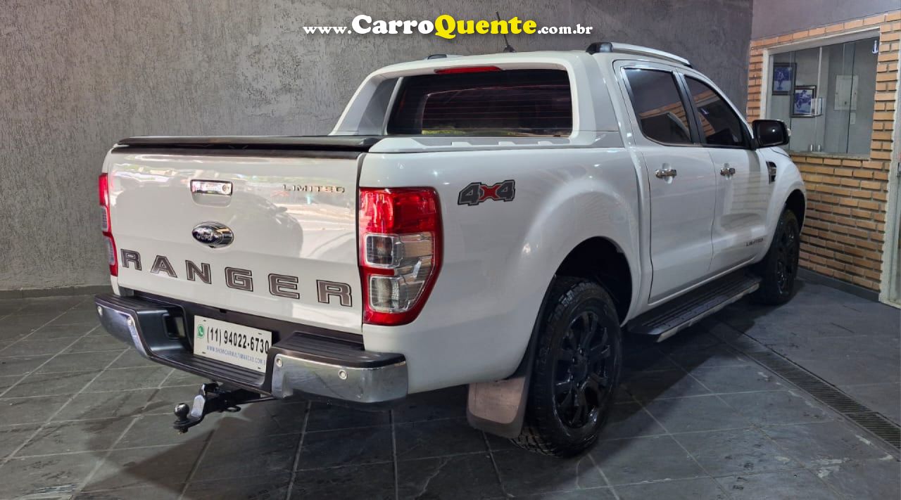 FORD   RANGER LIMITED 3.2 4X4 CD DIESEL AUT.   BRANCO 2020 3.2 DIESEL - Loja