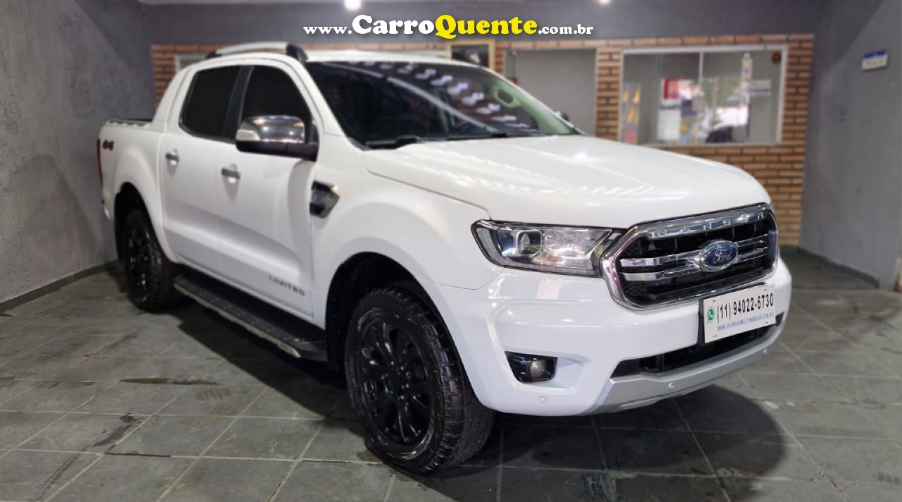 FORD   RANGER LIMITED 3.2 4X4 CD DIESEL AUT.   BRANCO 2020 3.2 DIESEL - Loja