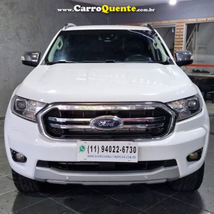 FORD   RANGER LIMITED 3.2 4X4 CD DIESEL AUT.   BRANCO 2020 3.2 DIESEL