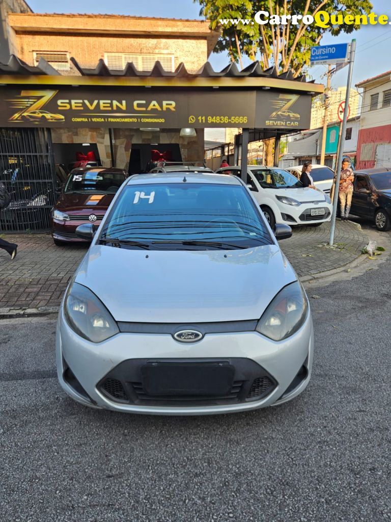 FORD   FIESTA SEDAN SE 1.0 8V FLEX 4P   PRATA 2014 1.0 FLEX - Loja