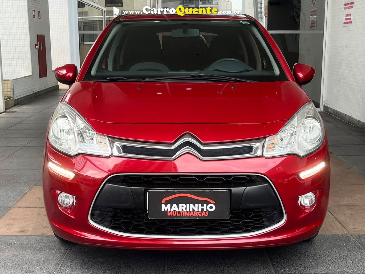 CITROËN   C3 ATTRACTION 1.5 FLEX UNICA DONA BAIXA KM BOM ESTADO GERAL   VERMELHO 2017 1.5 FLEX - Loja