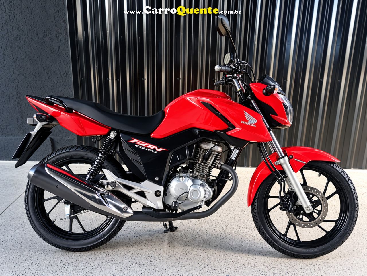 HONDA   CG 160 FAN   VERMELHO 2022 160 FLEX - Loja