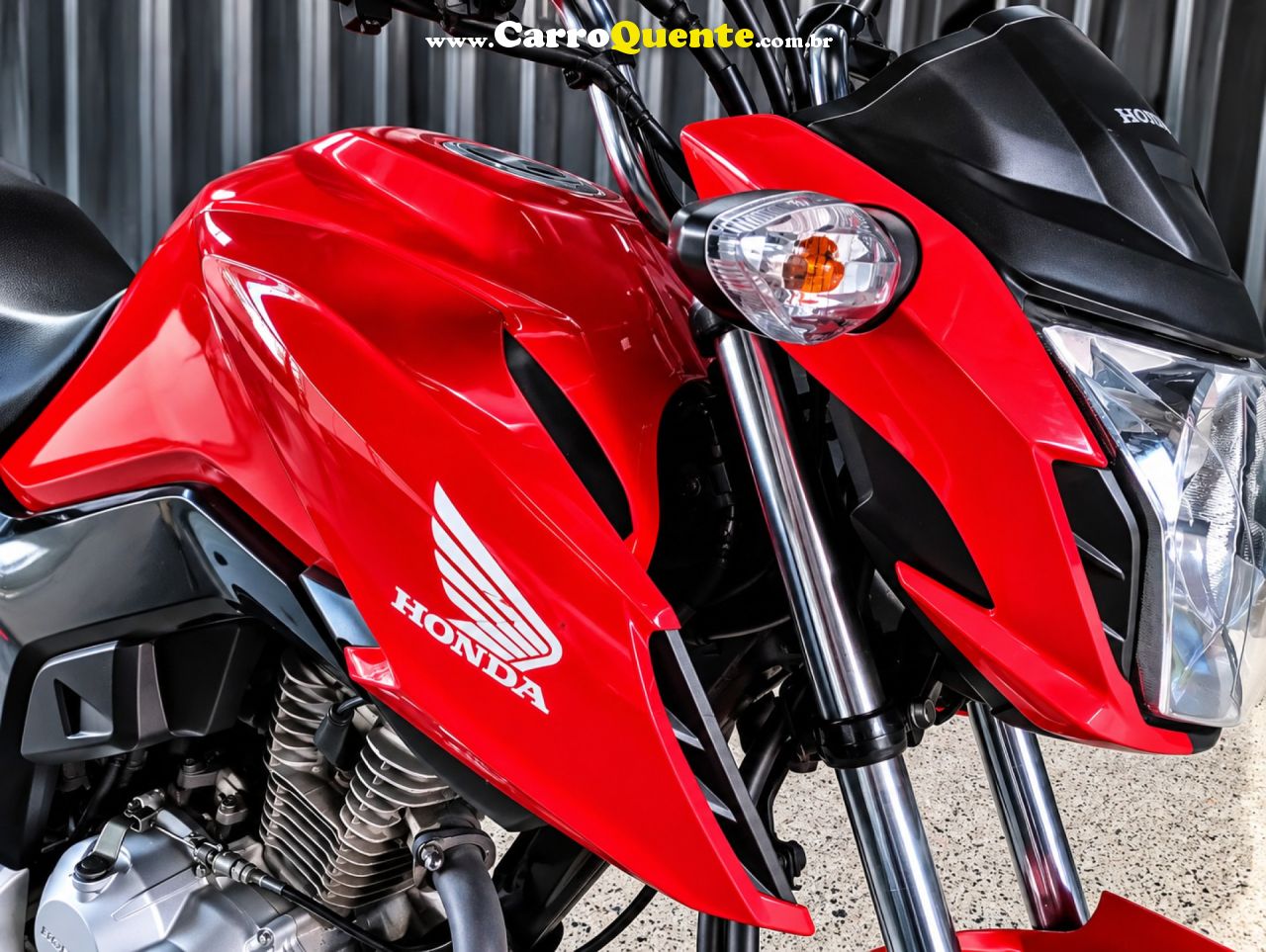 HONDA   CG 160 FAN   VERMELHO 2022 160 FLEX - Loja