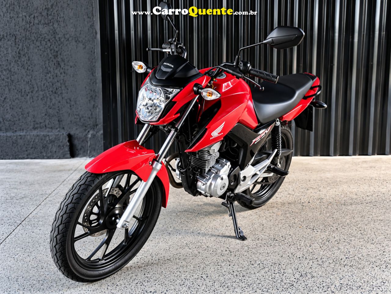 HONDA   CG 160 FAN   VERMELHO 2022 160 FLEX - Loja