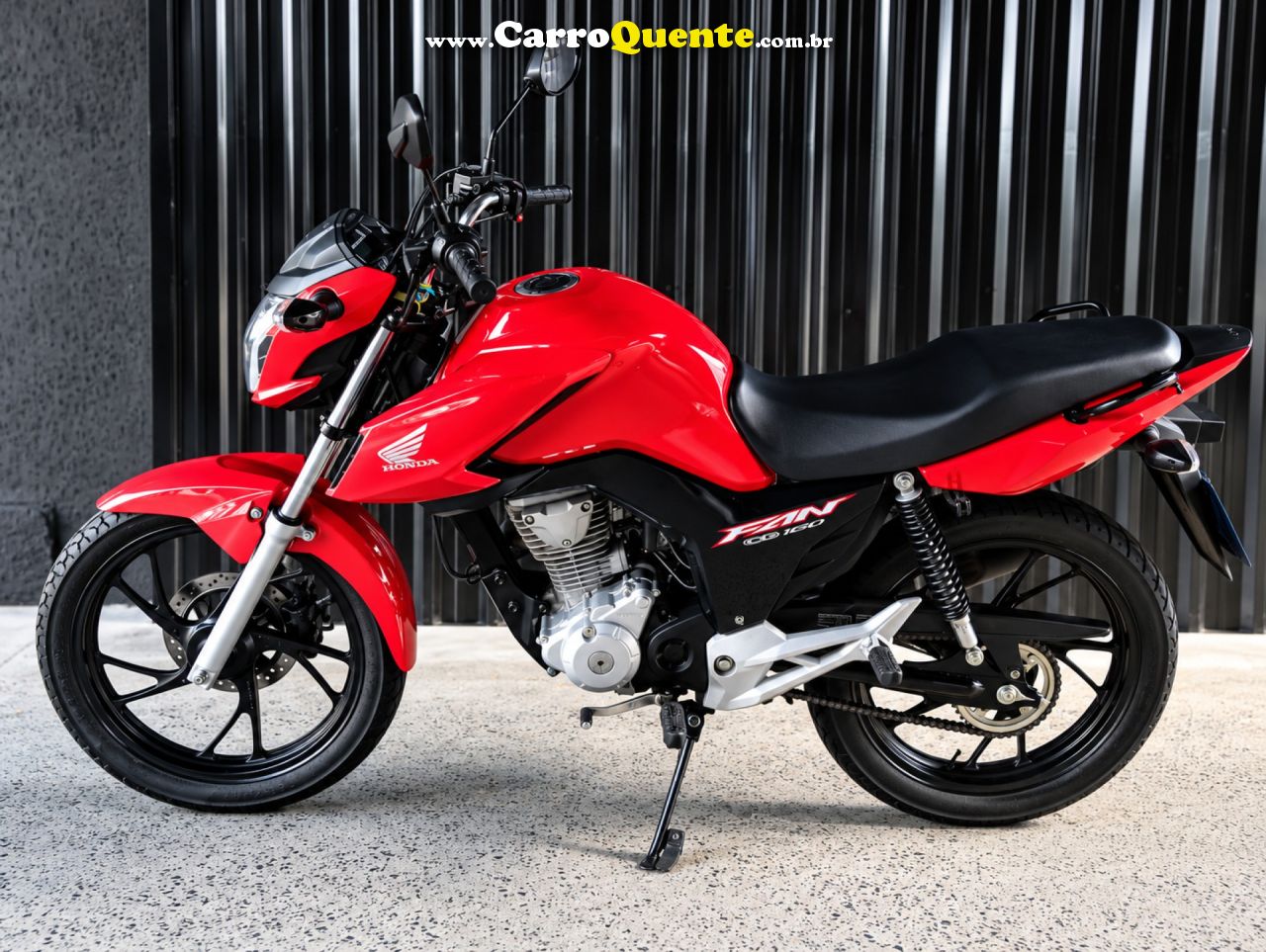 HONDA   CG 160 FAN   VERMELHO 2022 160 FLEX - Loja