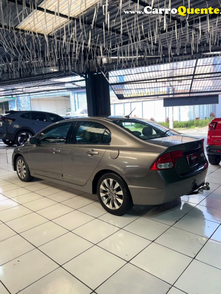 HONDA   CIVIC SEDAN EXS 1.81.8 FLEX 16V AUT. 4P   CINZA 2010 1.8 FLEX - Loja