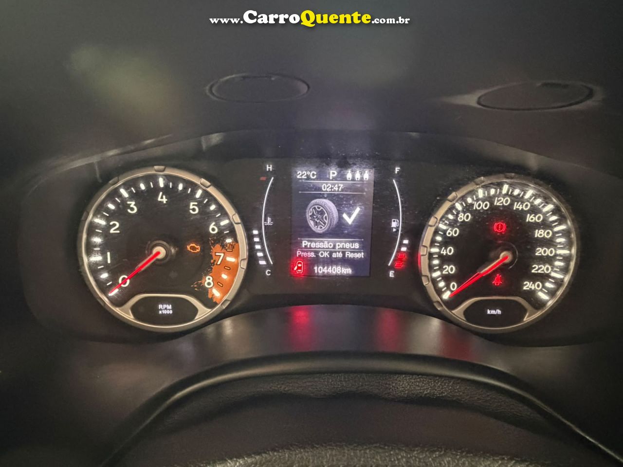 JEEP   RENEGADE LONGITUDE 1.8 4X2 FLEX 16V AUT.   VINHO 2017 1.8 FLEX - Loja