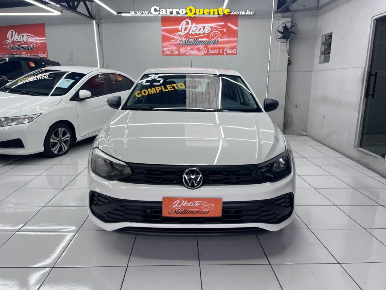 VOLKSWAGEN   POLO TRACK MA   BRANCO 2025 1.0 FLEX - Loja