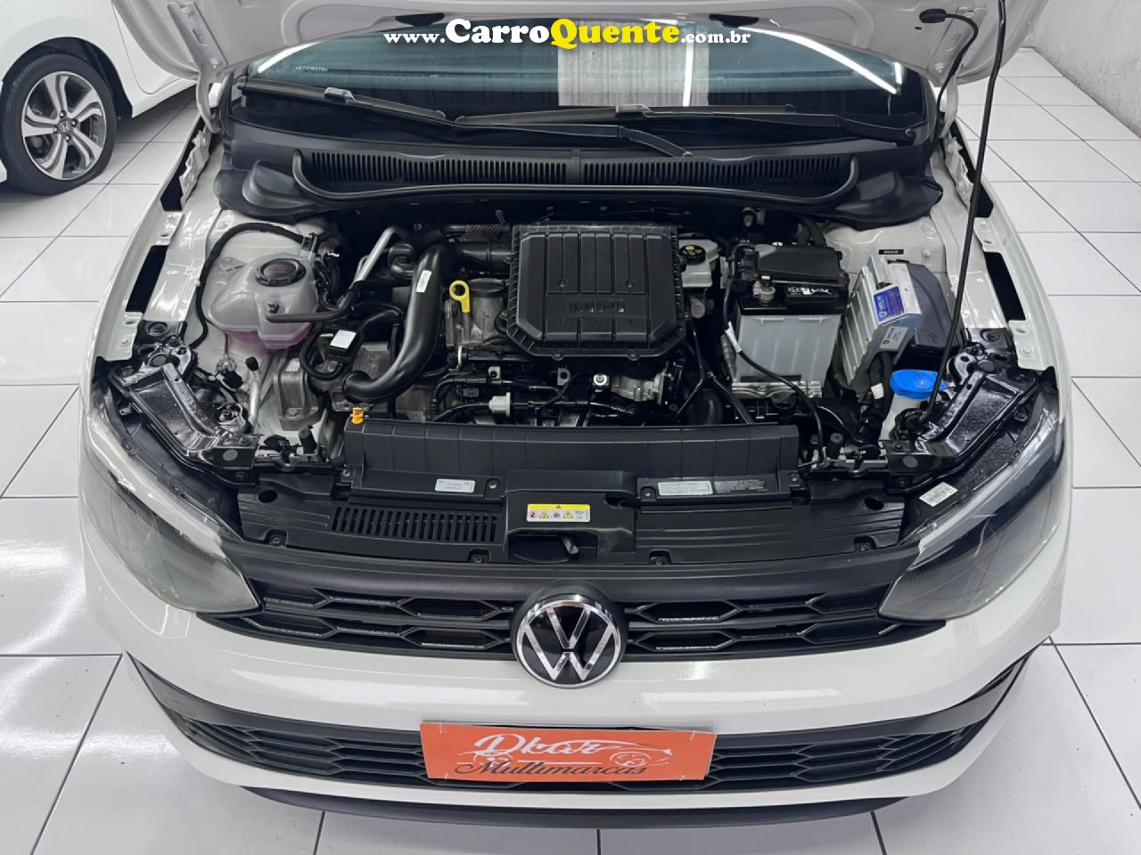 VOLKSWAGEN   POLO TRACK MA   BRANCO 2025 1.0 FLEX - Loja