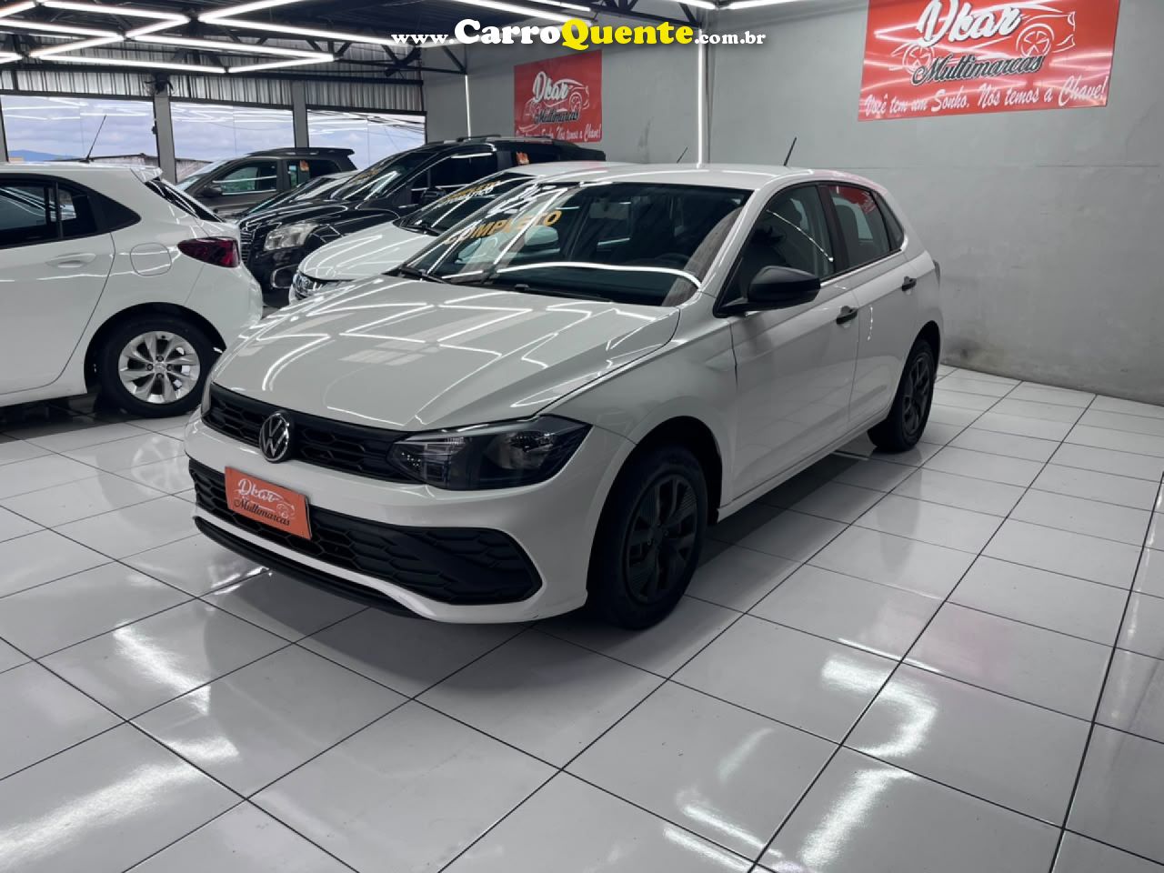 VOLKSWAGEN   POLO TRACK MA   BRANCO 2025 1.0 FLEX - Loja