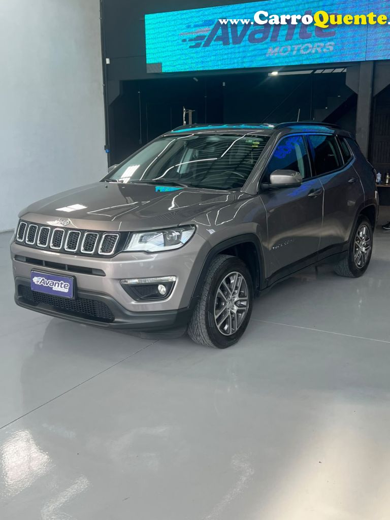 JEEP   COMPASS SPORT 2.0 4X2 FLEX 16V AUT.   CINZA 2021 2.0 FLEX - Loja