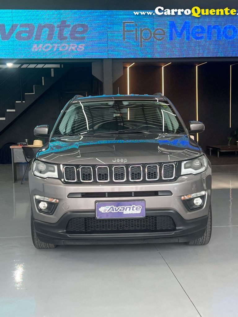 JEEP   COMPASS SPORT 2.0 4X2 FLEX 16V AUT.   CINZA 2021 2.0 FLEX - Loja