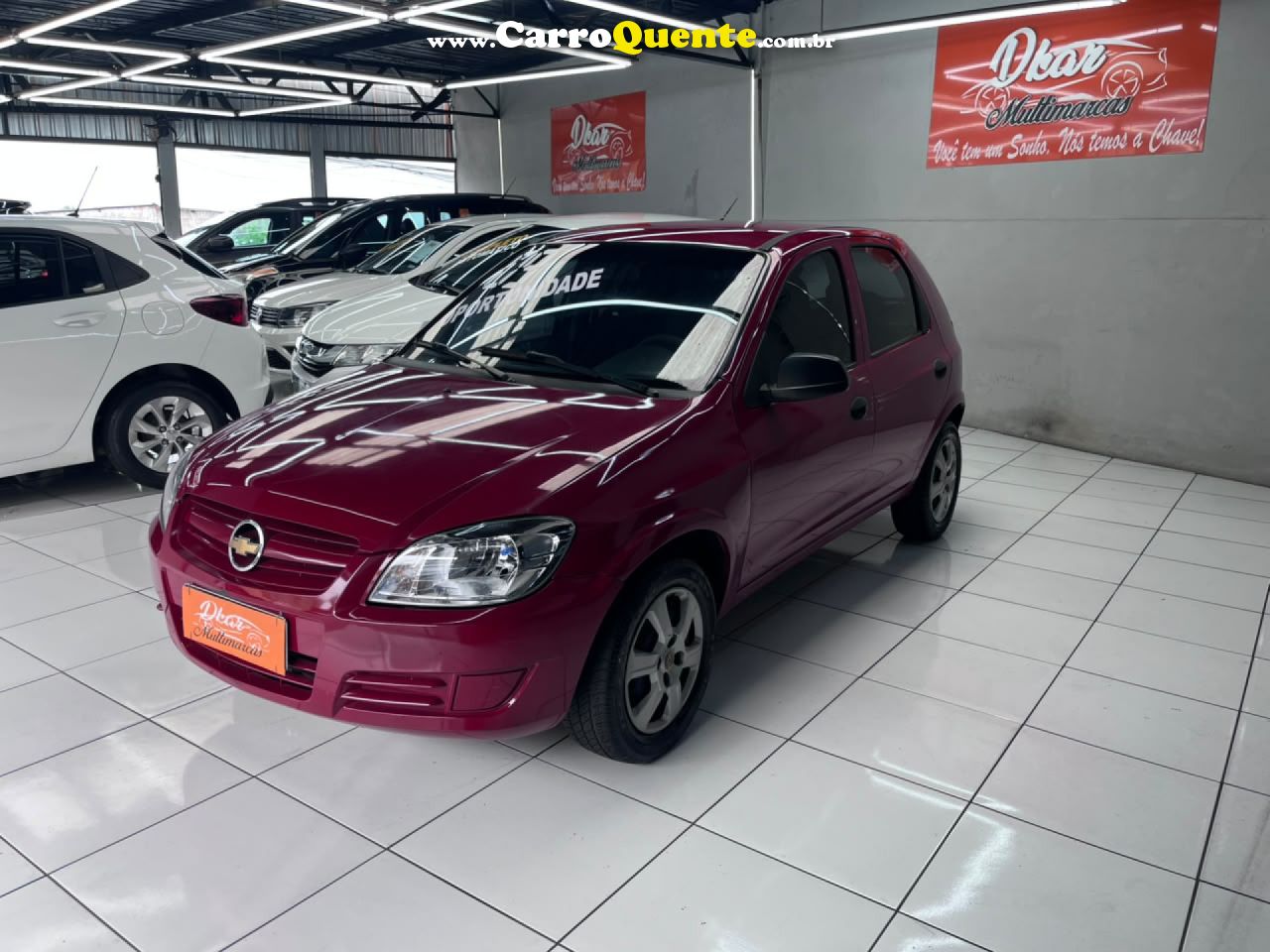 CHEVROLET   CELTA 4P LIFE   VERMELHO 2009 1.0 FLEX - Loja