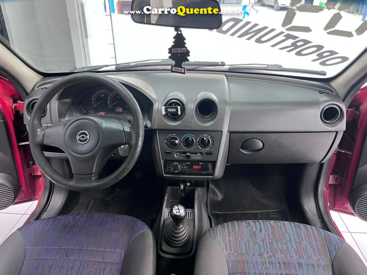 CHEVROLET   CELTA 4P LIFE   VERMELHO 2009 1.0 FLEX - Loja