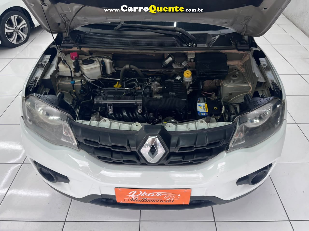 RENAULT   KWID ZEN    BRANCO 2021 1.0 FLEX - Loja