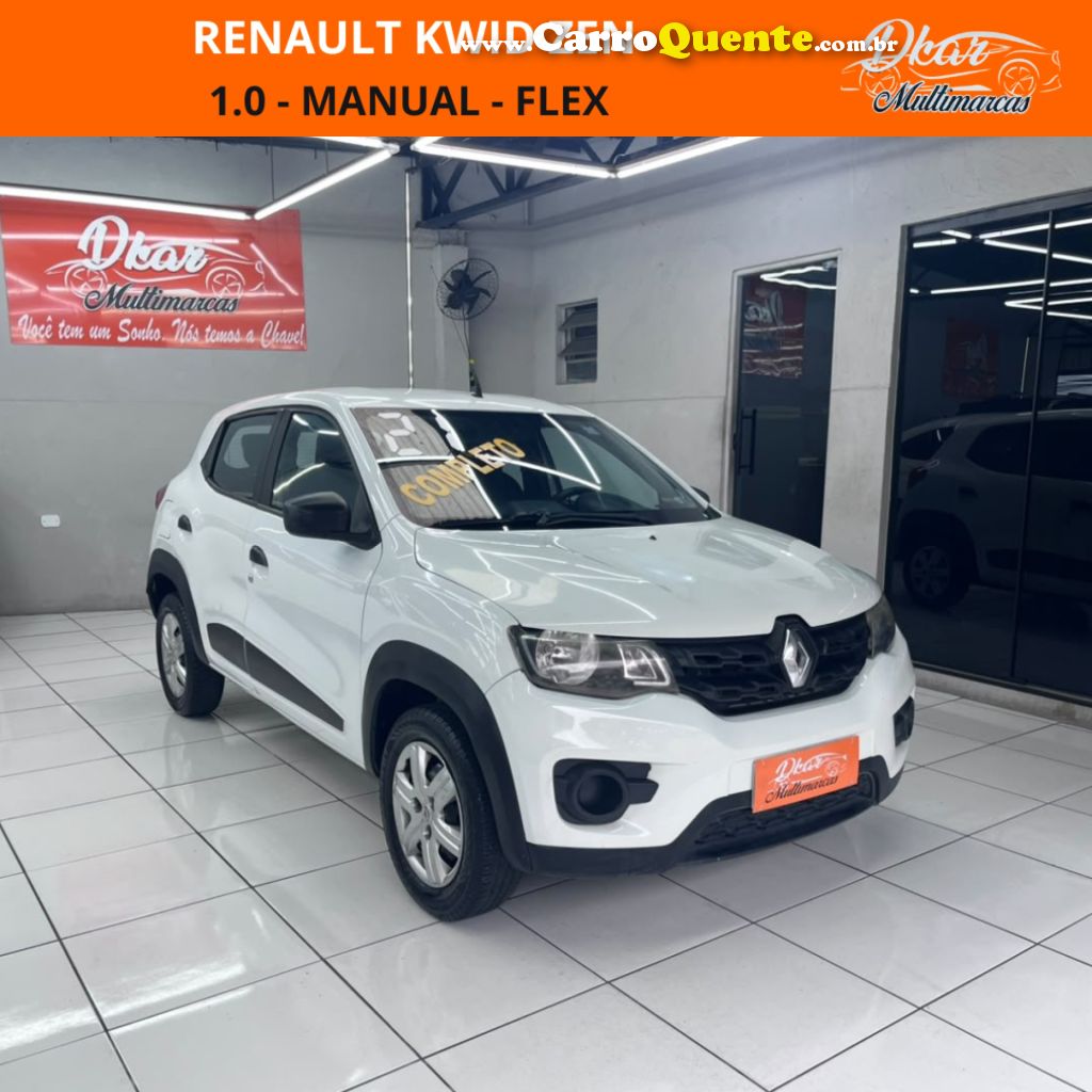 RENAULT   KWID ZEN    BRANCO 2021 1.0 FLEX - Loja