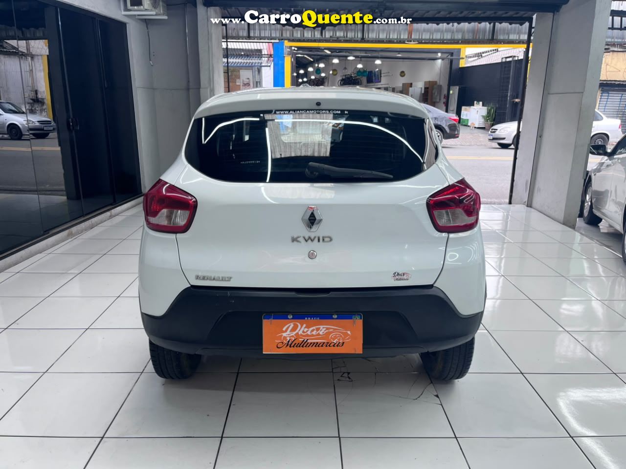 RENAULT   KWID ZEN    BRANCO 2021 1.0 FLEX - Loja