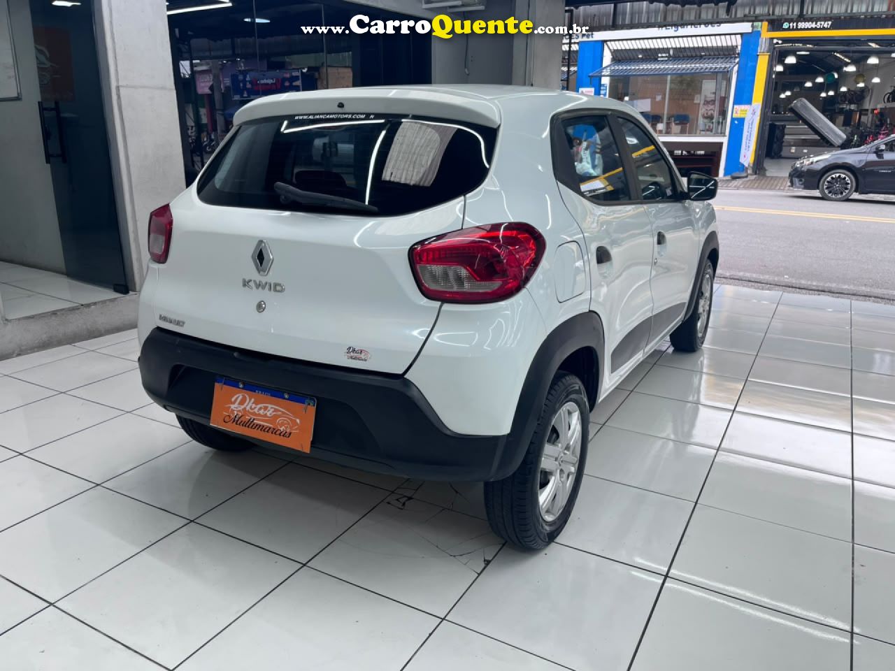 RENAULT   KWID ZEN    BRANCO 2021 1.0 FLEX - Loja
