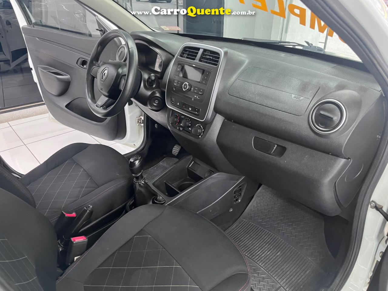 RENAULT   KWID ZEN    BRANCO 2021 1.0 FLEX - Loja