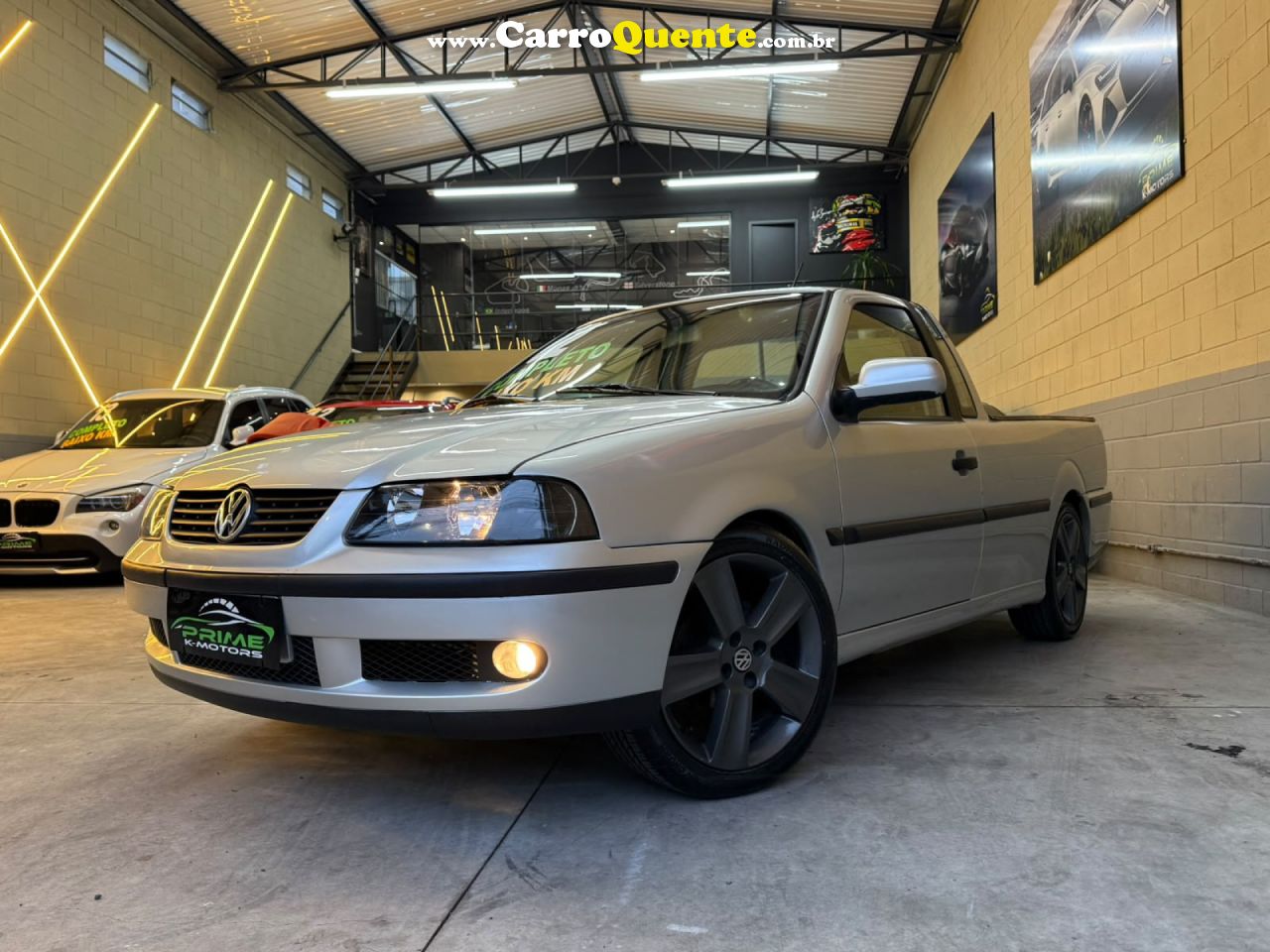 VOLKSWAGEN   SAVEIRO CITY 1.6   PRATA 2002 1.6 GASOLINA - Loja
