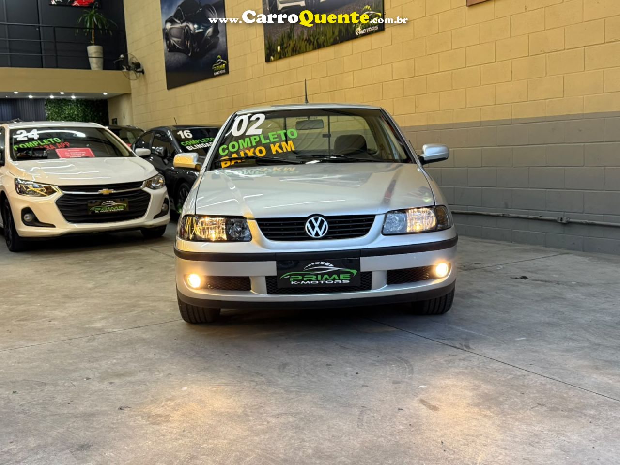 VOLKSWAGEN   SAVEIRO CITY 1.6   PRATA 2002 1.6 GASOLINA - Loja