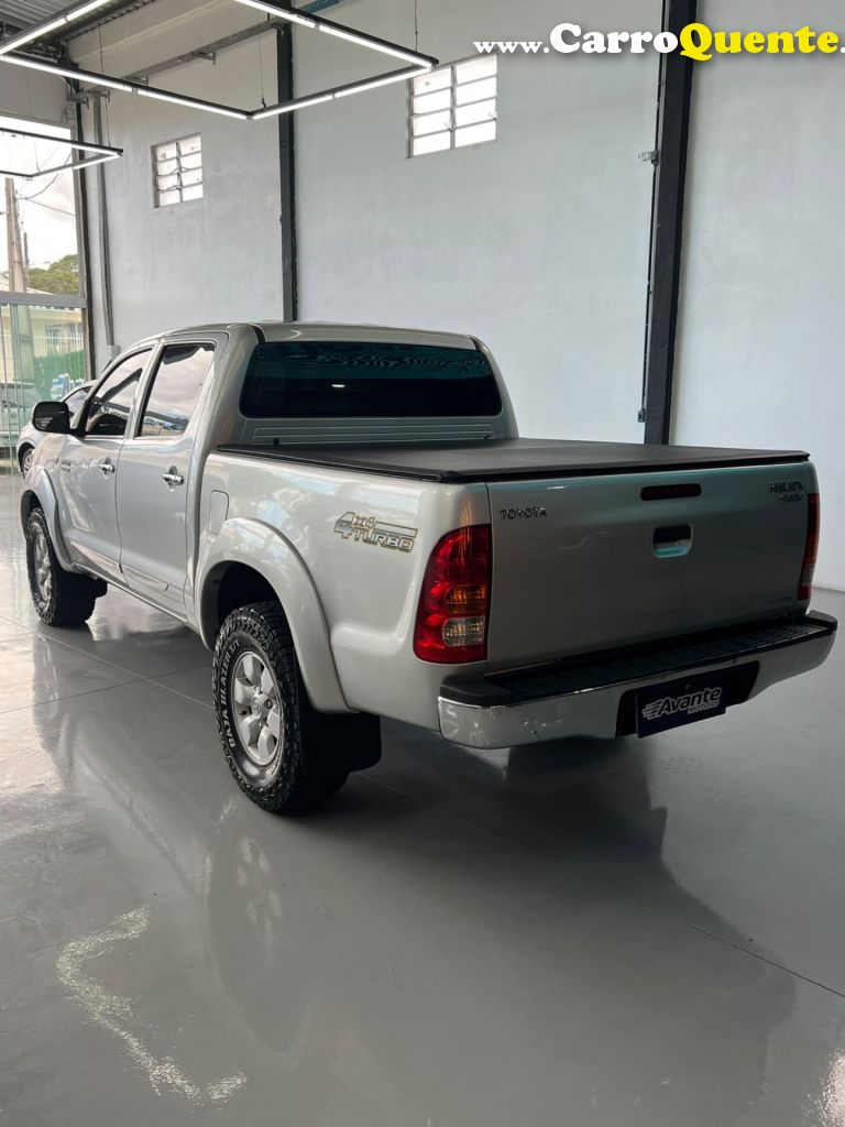 TOYOTA   HILUX CD SRV D4-D 4X4 3.0 TDI DIESEL AUT   PRATA 2008 3.0 DIESEL - Loja