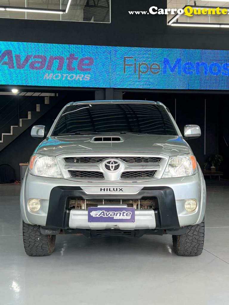 TOYOTA   HILUX CD SRV D4-D 4X4 3.0 TDI DIESEL AUT   PRATA 2008 3.0 DIESEL - Loja
