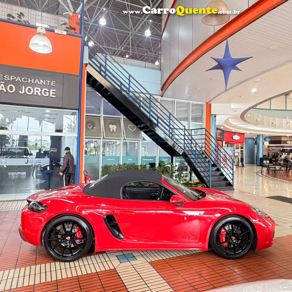 PORSCHE 718 4.0 H6 BOXSTER GTS PDK 2022 - Loja