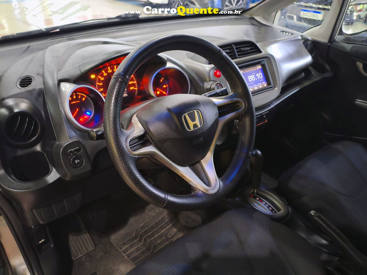 HONDA FIT 2010 1.4 LX AUTOMÁTICO COMPLETO + MULTIMÍDIA 2010 - Loja