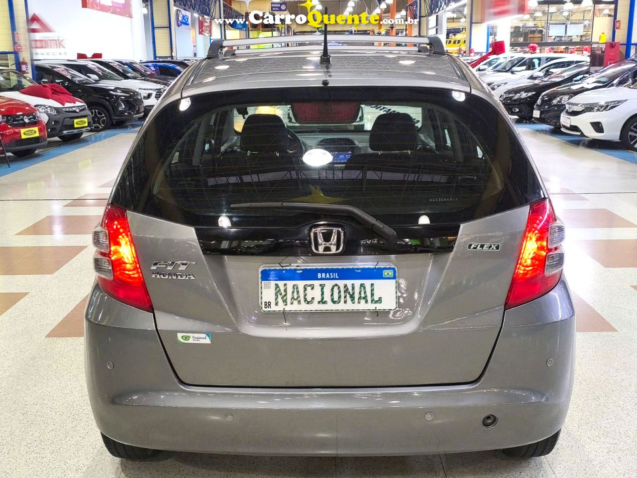 HONDA FIT 2010 1.4 LX AUTOMÁTICO COMPLETO + MULTIMÍDIA 2010 - Loja