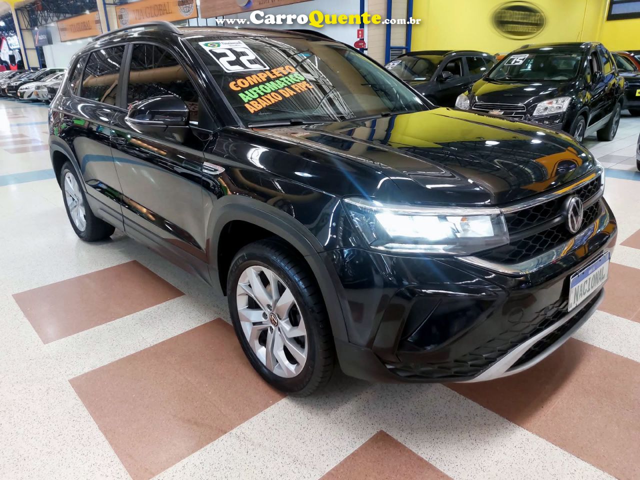 VOLKSWAGEN TAOS 2022 250 TSI HIGHLINE AR DUALZONE + COURO 2022 - Loja