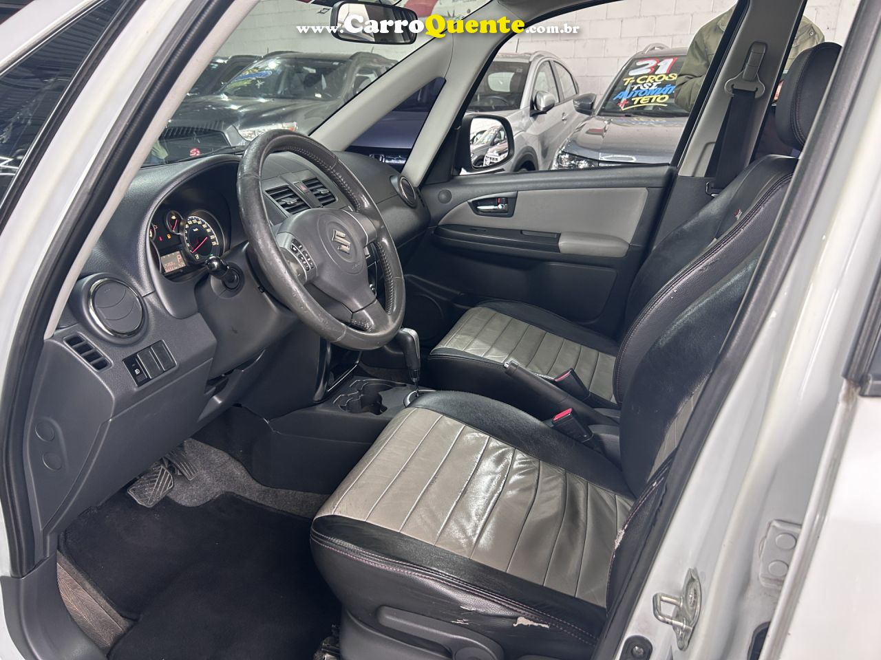 SUZUKI   SX4 2.0 16V 145CV 4WD 5P AUT.   BRANCO 2012 2.0 GASOLINA - Loja