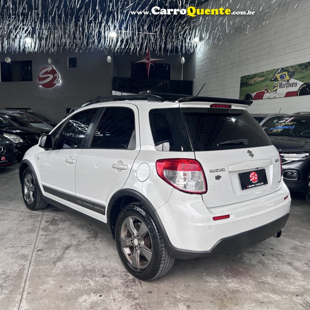 SUZUKI   SX4 2.0 16V 145CV 4WD 5P AUT.   BRANCO 2012 2.0 GASOLINA - Loja