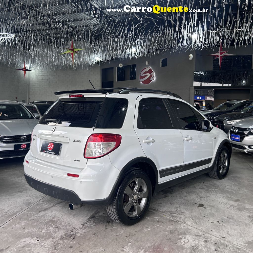 SUZUKI   SX4 2.0 16V 145CV 4WD 5P AUT.   BRANCO 2012 2.0 GASOLINA - Loja