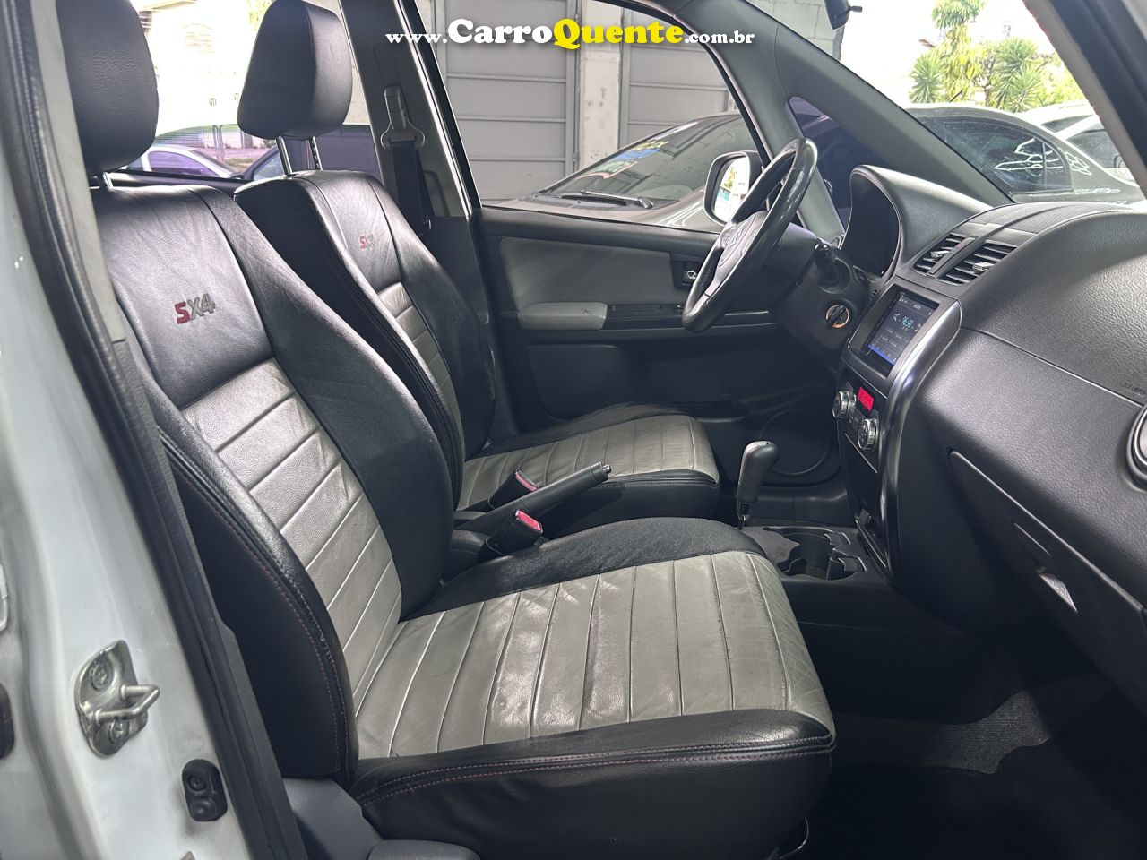SUZUKI   SX4 2.0 16V 145CV 4WD 5P AUT.   BRANCO 2012 2.0 GASOLINA - Loja