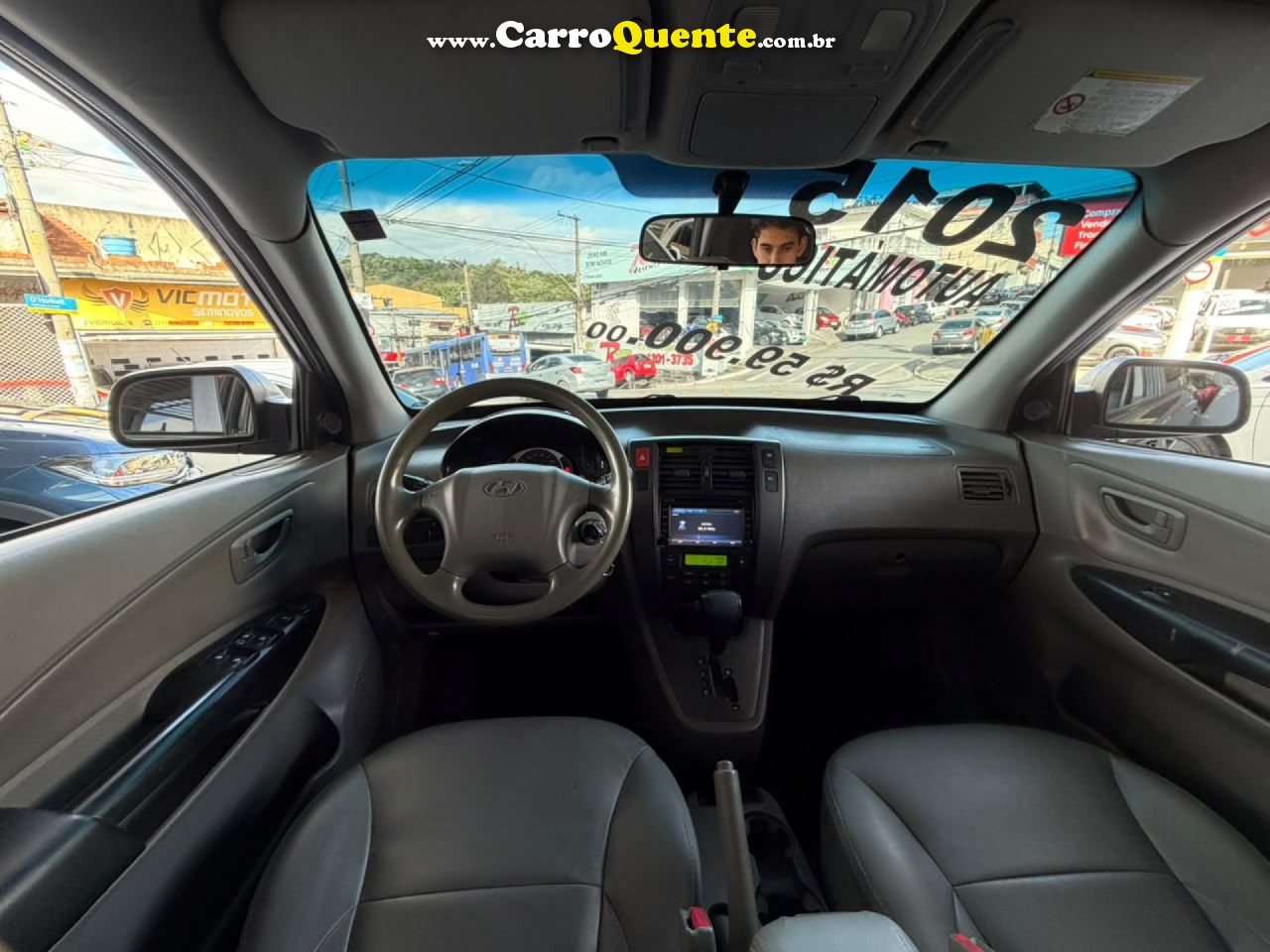 HYUNDAI   TUCSON 2.0 16V FLEX AUT.   CINZA 2015 2.0 FLEX - Loja
